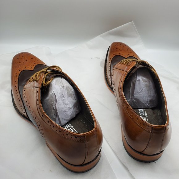 STACY ADAMS Men's Tinsley Wingtip Lace-Up Oxford | 11.5 | NWOB - Picture 10 of 16